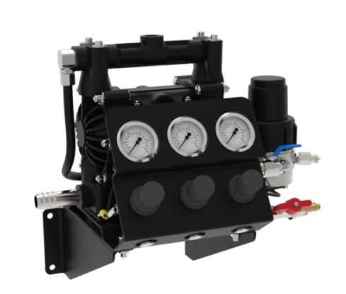 雙隔膜泵 墻上托架上的ZIP 52