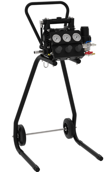 雙隔膜泵 推車上的ZIP 52